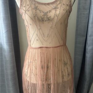 Free people starry night beaded dress